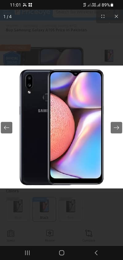 Samsung galaxy a10s