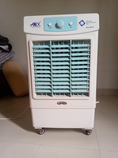 ANEX ka air cooler ha 1. sal use kia ha fan or cooling pump