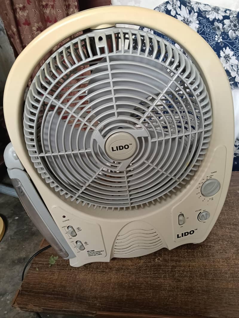 charge able table fan 0