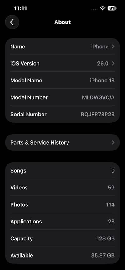 Apple iPhone 13 mdm