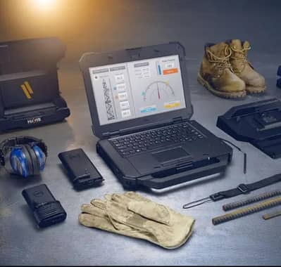 DELL Rugged Extreme 7424 Full RUGGED Laptop with dual com Port Option