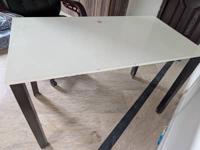 Solid Wood Computer Table / Office Workstation Desk – Heavy Duty