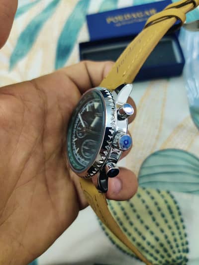 Poedagar Luxury Chronograph Watch