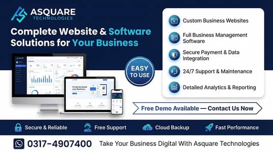 Websites, Software & Mobile Apps for Your Business