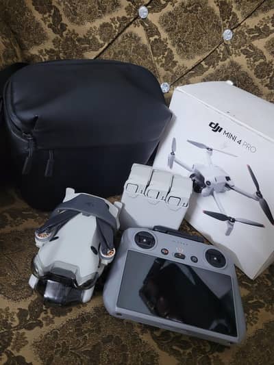 Dji mini 4 pro (48min) (Brand new) (Fly more combo plus)