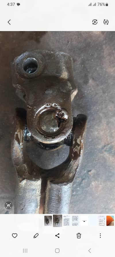 steering cross panja