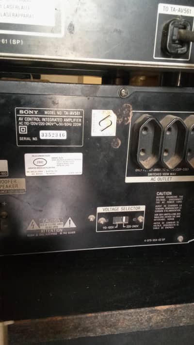 Sony TA -AV561