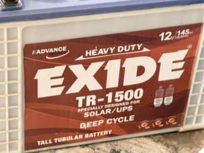Used Exide Tubular Battery