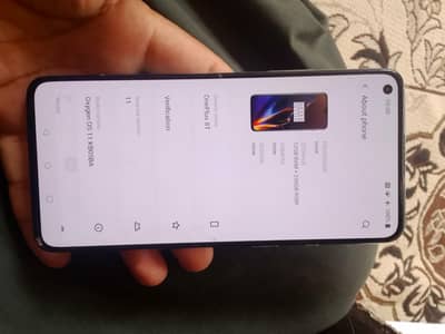 One Plus 8t 12/256 dual SIM PTA approved minor shade galss ball crack