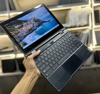 Latest Premium Lenovo Chromebook | Touch 360 laptop | Playstore | COD