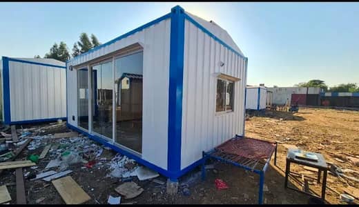 Prefab rooms Container office toilet washroom Guard cabins porta cabin