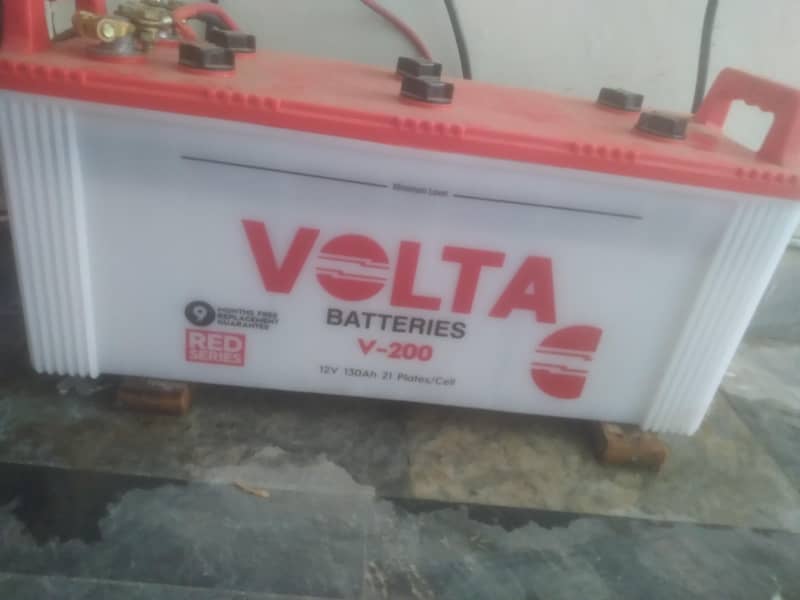 VOLTA BATTERY 4 MONTH USE 0
