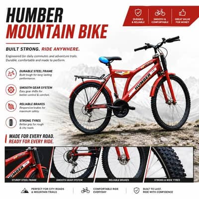 Geared Bicycle for 12-18 year old boys