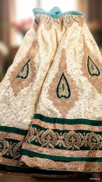 Heavy Embroidered Lehenga