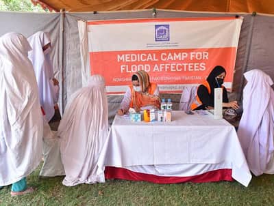 I need  female assistant  visiting urgent and medical camping female