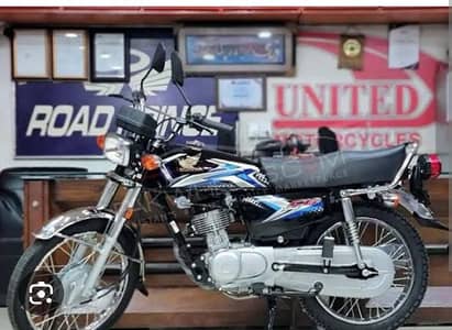 Honda 125 2025 model lush condition
