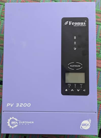 fronus inverter Model PV 3200 (3KV) inverter and 2 Tubular battery