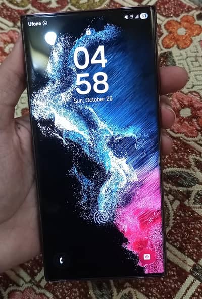 Samsung Mobile S22 Ultra 12/512 only phone