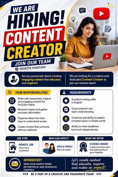 YouTube Content Creator