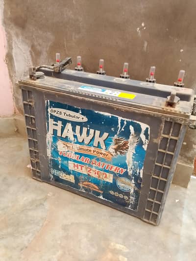 Hawk Tall Tubular Battery 230 ah for sale.