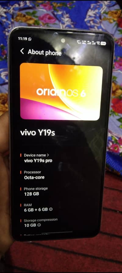 Vivo Y19s pro