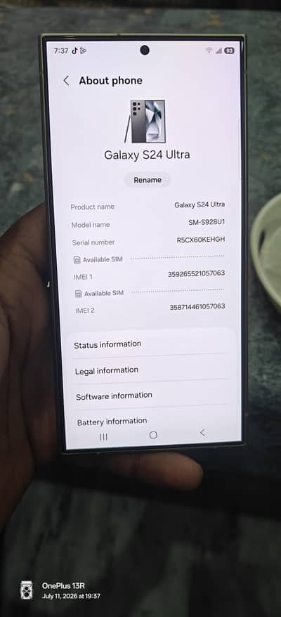 Samsung Mobile S24 Ultra