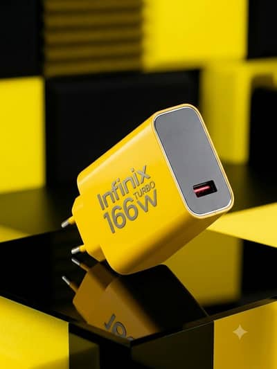Original Infinix 166W Turbo Fast Charger - Model A900