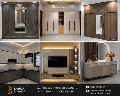 Wardrobes & Kitchen Cabinets | Lahori Interior | Lahore