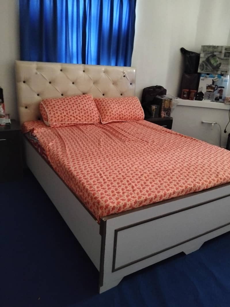 bed with side tables 1