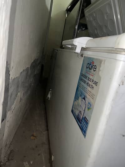 Full size double door freezer condition 10/8.5