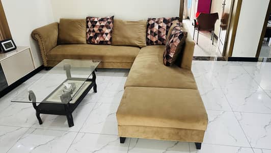 L shape Sofa premium Color