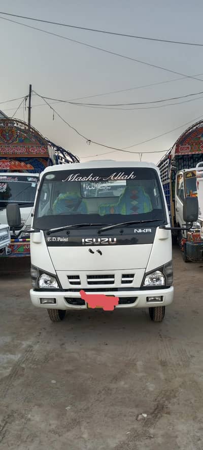 Isuzu NKR 14 feet Peashwar register