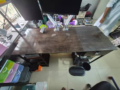 Office Table For Sale Wood And Metal