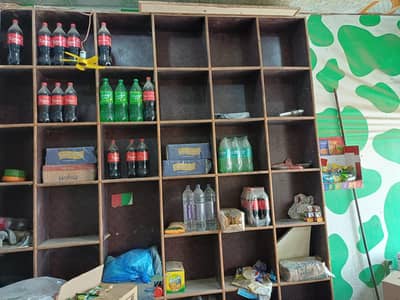 Shop rack for sale 8×8 size