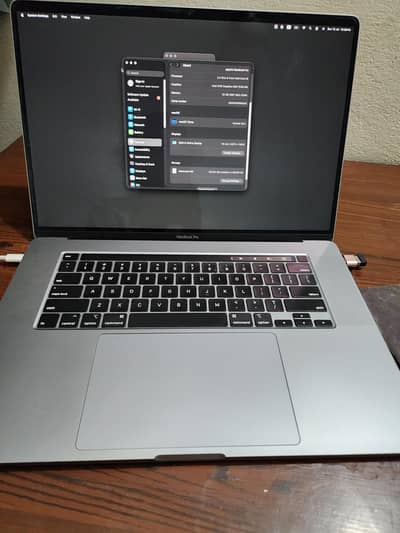 Meckbook pro 2019 16 inches Display