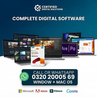 Microsoft Office tools Adobe creative cloud 2026