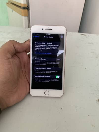 Apple iPhone 7 plus 128 gb PTA Approved water pack