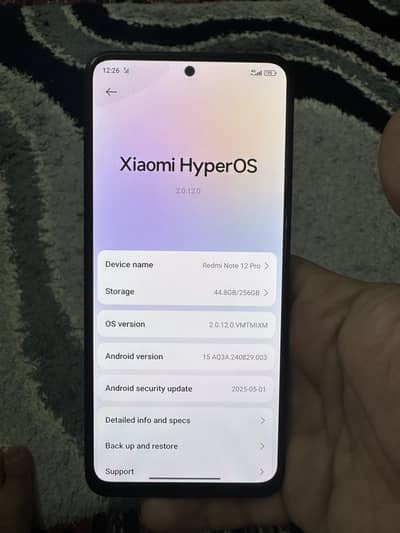 Xiaomi Redmi Note 12 12/256 Exchange possible read add