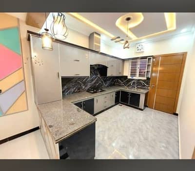 Ready to move 272sq yd 4 & 5 Bedroom DDL Luxury Villa FOR SALE. Only 4km from Main Entrance of BTK. Near GRAND MOSQUE, A-Plus Quality Construction.