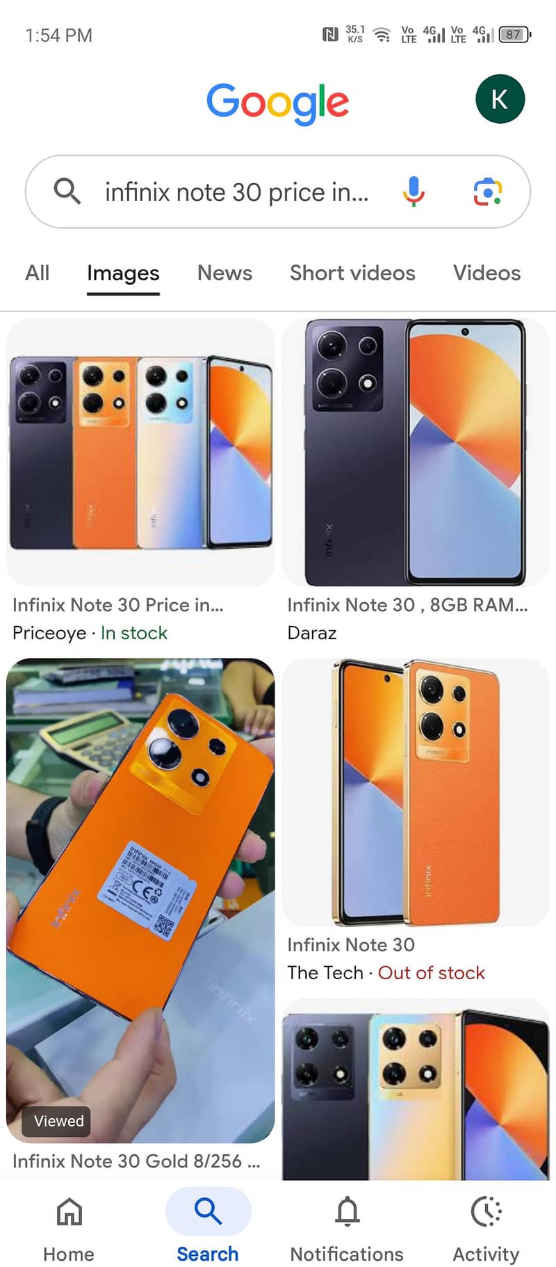 Infinix Note 30 4
