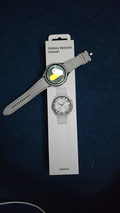 Samsung watch 6 classic 47mm mint condition
