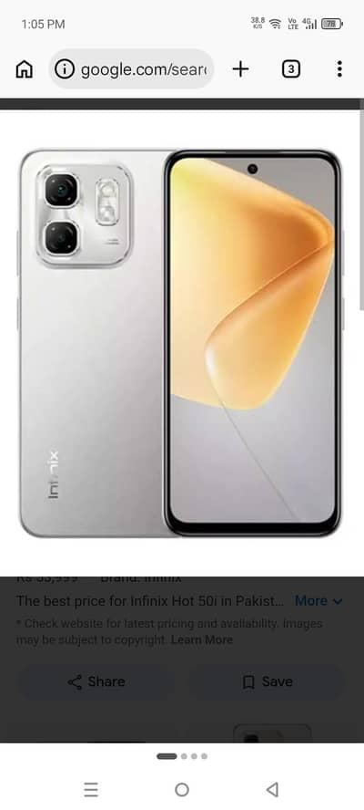 Infinix Hot 50i