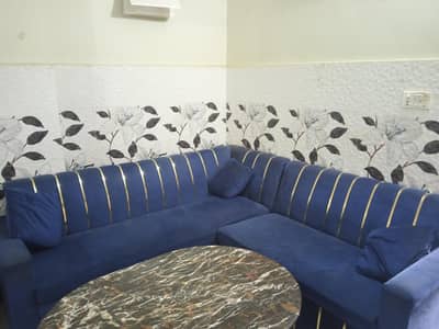 9-Seater L-Shape Sofa Set for Sale