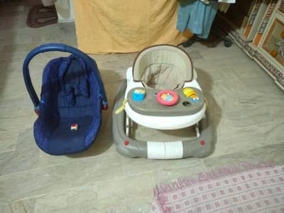 Baby seater and walker