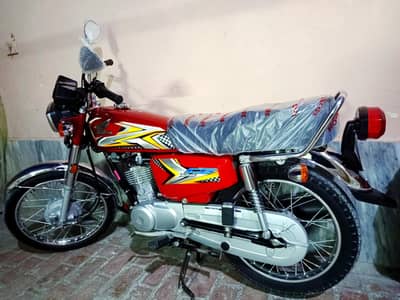 Honda 125 2050 Model Full Fresh Bike Like New