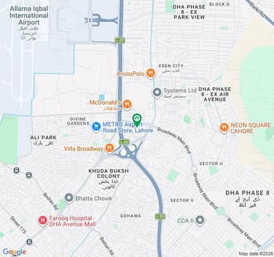 DHA Phase 8 Broadway D Block 8 Marla Commercial Plot On Truly INVESTORS Price