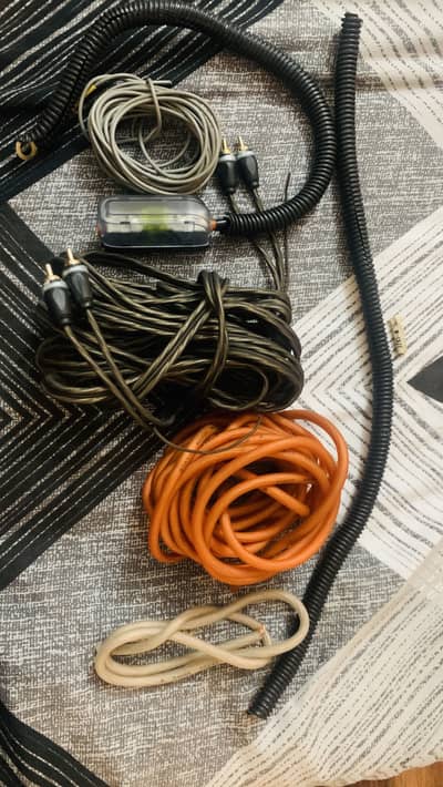 High quality Car amplifier wiring.