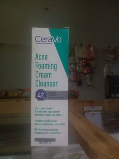 Acne Foaming cream cleanser