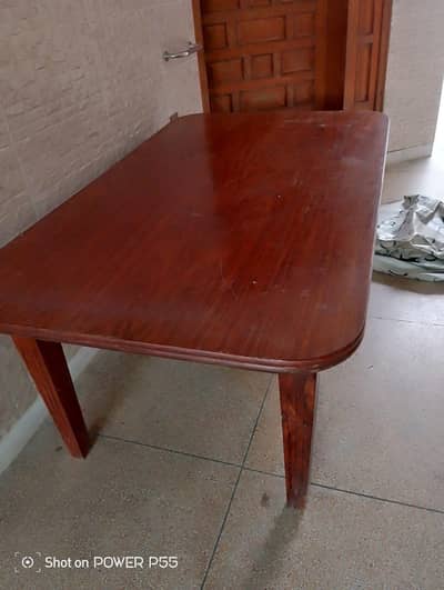 Dinning table without chairs