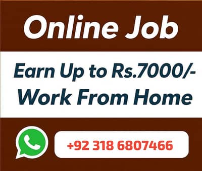 Work At Home/Part Time /Full Time